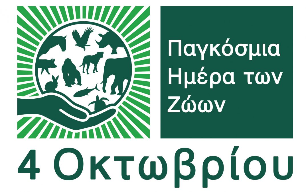 4 Οκτωβρίου: Παγκόσμια ημέρα των ζώων. Σήμερα Γιορτάζουμε!